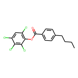 4-Butylbenzoic acid, 2,3,4,6-tetrachlorophenyl ester