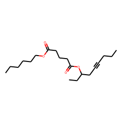 Glutaric acid, hexyl non-5-yn-3-yl ester
