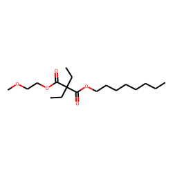 Diethylmalonic acid, 2-methoxyethyl octyl ester