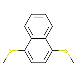 Naphthalene, 1,4-bis(methylthio)-