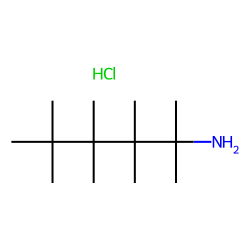 Pentanamine, 1,1-2,2-3,3-4,4-octamethyl-, hydrochloride