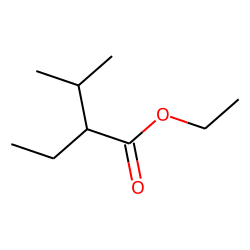 Butanoic acid, 2-ethyl-3-methyl, ethyl ester
