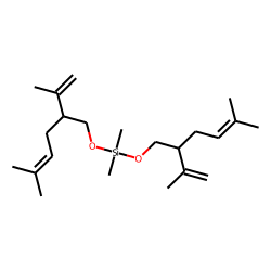 Dimethyl(bis([5-methyl-2-(1-methylethenyl)hex-4-en-1-yl]oxy))silane
