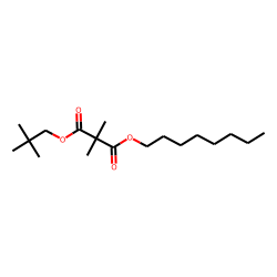 Dimethylmalonic acid, neopentyl octyl ester