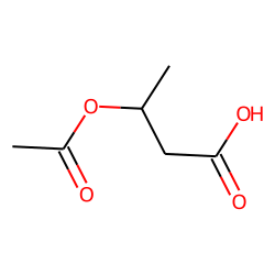 (+-)-3-hydroxybutyric acid, acetate