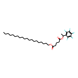Glutaric acid, eicosyl 1-(pentafluorophenyl)ethyl ester