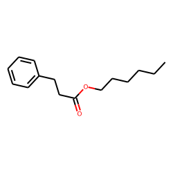 Benzenepropanoic acid, hexyl ester