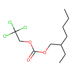 Carbonic acid, 2,2,2-trichloroethyl 2-ethylhexyl ester
