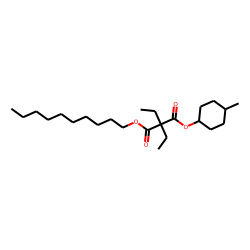 Diethylmalonic acid, decyl 4-methylcyclohexyl ester