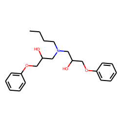 N,N-Bis(3-phenoxy-2-hydroxypropyl)butyl amine