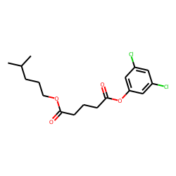 Glutaric acid, 3,5-dichlorophenyl isohexyl ester
