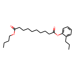 Sebacic acid, butyl 3-propylphenyl ester
