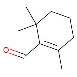 1-Cyclohexene-1-carboxaldehyde, 2,6,6-trimethyl-