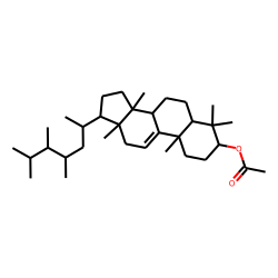 24,25-Dimethyl-9(11)-lanostenol acetate