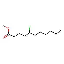 5-Chloroundecanoic acid, methyl ester