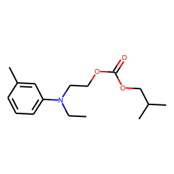 2-(Ethyl(m-tolyl)amino)ethyl isobutyl carbonate