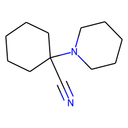 Cyclohexanecarbonitrile, 1-(1-piperidinyl)-