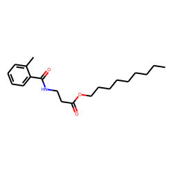 «beta»-Alanine, N-(2-methylbenzoyl)-, nonyl ester