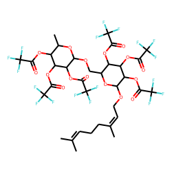 geranyl 6- O-(«alpha»-L-rhamonopyranosyl)-«beta»-D-glucopyranoside, TFA