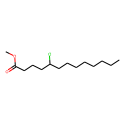 5-Chlorotridecanoic acid, methyl ester