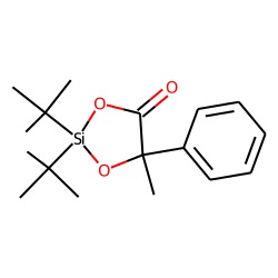 Propanoic acid, 2-hydroxy-2-phenyl, DTBS