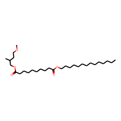 Sebacic acid, 4-methoxy-2-methylbutyl tetradecyl ester