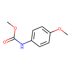 P-methoxy carbanilic acid, methyl ester