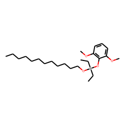 Silane, diethyl(2,6-dimethoxyphenoxy)dodecyloxy-
