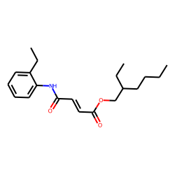 Fumaric acid, monoamide, N-(2-ethylphenyl)-, 2-ethylhexyl ester