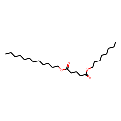 Glutaric acid, dodecyl octyl ester