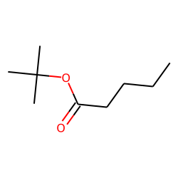 Pentanoic acid, 1,1-dimethylethyl ester