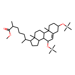 3«beta»,7«beta»-Dihydroxy-5-cholestenoate, MeTMS