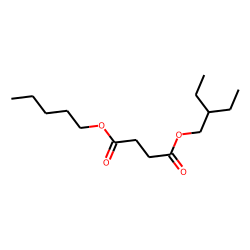 Succinic acid, 2-ethylbutyl pentyl ester