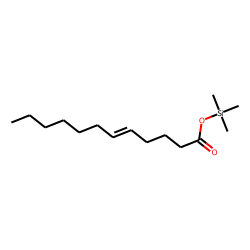 cis-5-Dodecenoic acid, trimethylsilyl ester