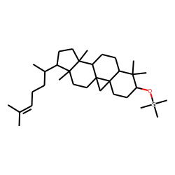 Silane, (9,19-cyclo-9«beta»-lanost-24-en-3«beta»-yloxy)trimethyl-