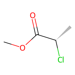 Propanoic acid, 2-chloro-, methyl ester, (s)-