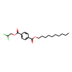 Terephthalic acid, decyl 2,2-dichloroethyl ester