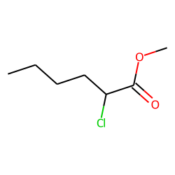 2-Chlorohexanoic acid, methyl ester