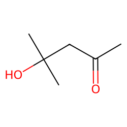 2-Pentanone, 4-hydroxy-4-methyl-