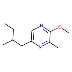 3-Methyl-2-methoxy-5-(2-methylbutyl)pyrazine