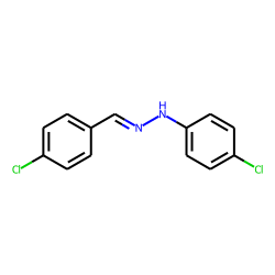 P-chlorobenzaldehyde p-chlorophenyl hydrazone