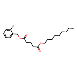 Glutaric acid, 2-bromobenzyl nonyl ester
