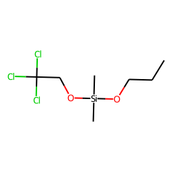 Silane, dimethyl(2,2,2-trichloroethoxy)propoxy-