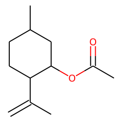 neo-isopulegol acetate