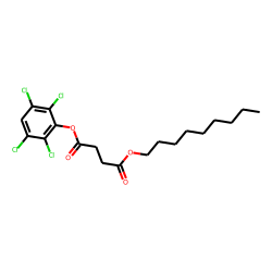 Succinic acid, nonyl 2,3,5,6-tetrachlorophenyl ester