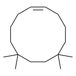 cis-1,1,4,4-Tetramethylcyclododec-8-ene