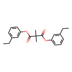 Dimethylmalonic acid, di(3-ethylphenyl) ester