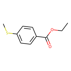 Benzoic acid, 4-(methylthio)-, ethyl ester