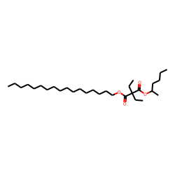 Diethylmalonic acid, heptadecyl 2-hexyl ester