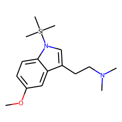 5-methoxy-N-dimethyltryptamine, TMS